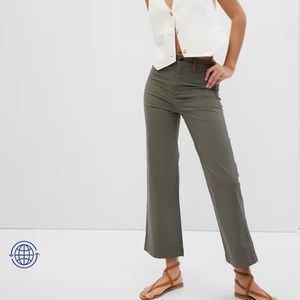 Gap High Rise Stride Khakis